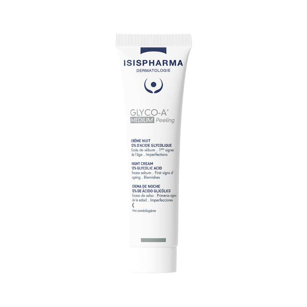 Isispharma Glyco-A Medium Peeling Crème de Nuit 12% - 30ml
