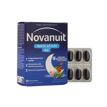 Novanuit Triple Action Sommeil - 30 comprimés
