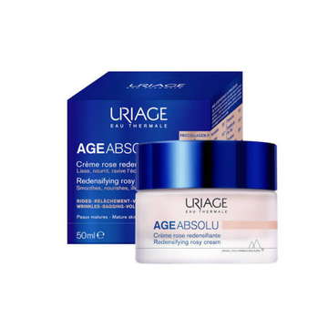 Uriage Age Absolu Crème Rose Redensifiante Anti-Âge Global - Pot 50 ml