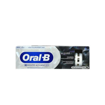 Oral-B 3D White Advanced Luxe Charbon Dentifrice Blancheur - 75 ml