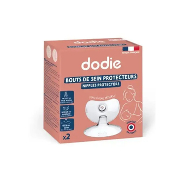 Dodie Bouts de Sein en Silicone Fin - Lot de 2