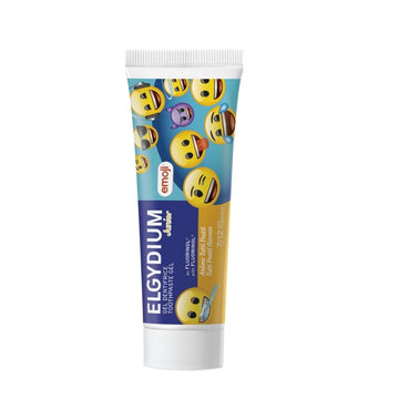 ELGYDIUM Junior Gel Dentifrice 7-12 ans Emoji Tutti Frutti - 50 ml