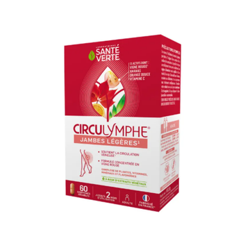 Santé Verte Circulymphe Jambes Légères - 30 comprimés