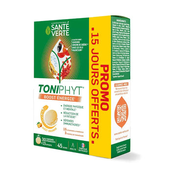 Santé Verte Toniphyt Boost Énergie - 45 Comprimés