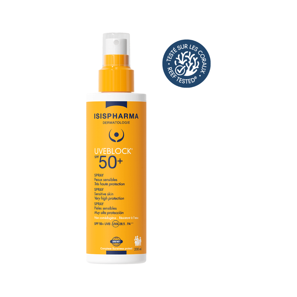 Isispharma Uveblock Spray SPF50+ Très Haute Protection - 200ml