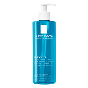 La Roche-Posay Effaclar Gel Moussant Purifiant Peaux Grasses Sensibles - 400mL